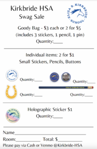 Kirkbride Home and School Association Swag Sale Flyer